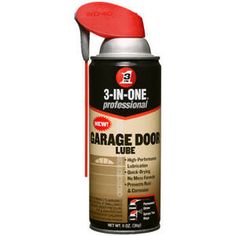 3 - in - one garage door lube spray