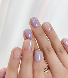 Kutek Disney, Purple Nail, White Nail, Chic Nails