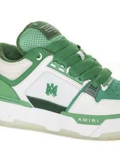 Sneakers from AMIRI Composition: ->leather, 100% | AMIRI Men's Sneakers in Green | SS24 Blue Amiri Sneakers Outfit, Pink Amiri Sneakers Outfit, Amiri Shoes, Amiri Shoes Pink, Amiri Pink Sneakers, Amiri Ma-1, Pretty Shoes Sneakers, Checkered Shirt, Rocker Chic