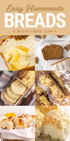 Easy Homemade Bread Recipes Bread Machine Recipes Banana, Bread Sandwich Recipes, Sourdough Pita, Homemade Bread Loaf, Recipes Banana Bread, Loaf Breads, Homemade Yeast