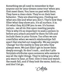 a poem written in black and white with the words'something we need to remember is that anyone can be your dream come true