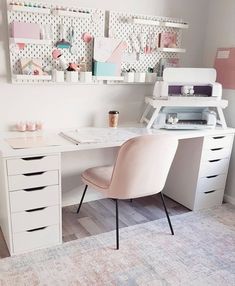 Office Craft Room Combo, Craft Office, Room Organization Ideas, Dream Craft Room, Craft Room Design, Craft Space, Craft Area, Craft Room Ideas