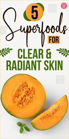 5 Superfoods For Clear & Radiant Skin: Did you know that you can actually befriend some common superfoods for healthy and radiant skin? From tomatoes to oranges, these are the superfoods you should stock up on if you want to nourish your skin and give it a radiant glow. #radiantskin #healthyfood #skincare #skincaretips Food For Beauty, 5 Superfoods, Skin Foods, Health Juice, Healthy Fridge, Aphrodisiac Foods, Food For Glowing Skin, Foods For Healthy Skin, Skin Drinks