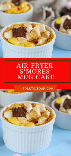 Try our Air Fryer S'mores Mug Cake recipe! Indulge in the rich chocolate, gooey marshmallow, and crunchy graham cracker flavors in every bite. Made conveniently in the air fryer, it's the perfect way to enjoy the taste of s'mores anytime, anywhere. Treat yourself to a cozy dessert moment with this single-serving delight! #AirFryerRecipes #Smores #MugCake
This s'mores mug cake is what winter nights, pajama party & snow days dreams are made of! Ramekin Desserts, Ramekin Dessert, Graham Cracker Butter, Cracker Flavors, Smores Pie, Mug Cake Recipe, Just For Me, Snow Days, In A Mug