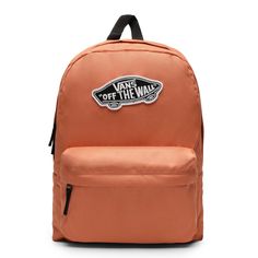 Vans Rucksacks Backpack - Backpack - Guocali Vans Rucksack, Vans Orange, Orange Vans, Orange Backpack, Vans Backpack, Vans Logo, Streetwear Accessories, Unisex Backpack, Backpack Material