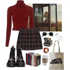 -A #grunge #outfit #alternative - #grungeoutfits Grunge Outfit, Trendy Swimwear, Lady Fashion, Rainy Day Outfit, Edgy Outfits, Ladies Dress Design