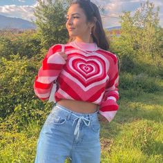 Wave Sweater, Fall Knit Sweater, Y2k Sweater, Heart Sweater, Knit Turtleneck Sweater, Long Sleeve Turtleneck, Workout Sweatshirt, Cool Sweaters, Up Girl