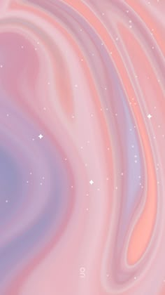 an abstract pink and blue background with stars in the sky on it's left side