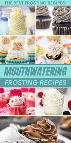 the best frosting recipes for cupcakes and muffins