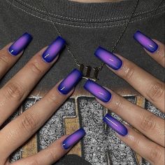 Purple Leopard Nails, Ora Nails, Edgy Nail Art, Dark Purple Nails, Aura Nails, Purple Acrylic Nails, Aesthetic Lockscreens, Purple Nail Designs