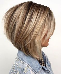 Long Hair Bobs With Layers, Undercut Long Bob Thick Hair, Bob Hairstyles With Highlights Brunette, A Line Bob With Highlights, Bob Haircuts For Women Side Part, Textured Angled Bob Medium, Stacked Lob Haircut For Fine Hair, Round Layered Bob, Hair Trends For 2023 For Women