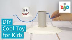 someone is making a cool toy for kids