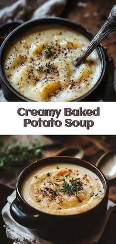 Creamy Baked Potato Soup