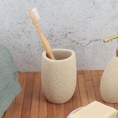 Immerse yourself in the elegant atmosphere of the ocean with our Decorative Sea Sponge Bathroom Toothbrush Organizer. The toothbrush cup features a unique sea sponge texture. Reminiscent of the tranquility of the underwater world, its design adds a serene, natural touch to your bathroom decor. Moreover, this multifunctional tumbler cup is perfect for storing bathroom, kitchen or desk accessories. It performs all purposes with grace. Furthermore, this toothpaste holder for bathroom offers practical storage space. It comfortably holds several brushes, making it ideal for families and perfect for kids bathroom accessories. Additionally, this durable bathroom holder will stand up to the rigors of daily use. Cleaning our toothpaste and toothbrush holder is a breeze. It ensures your bathroom cou Bathroom Toothbrush Organization, Sponge Texture, Toothbrush Organizer, Bathroom Holder, Kids Bathroom Accessories, Toothbrush Organization, Toothbrush And Toothpaste Holder, Sea Sponge, Toothpaste Holder