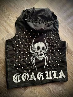 READ ENTIRE DESCRIPTION BEFORE PURCHASING **Made to order custom clothing, vests range $200-350+ each item pictured went for different prices** Message me to start creating your custom commission! The piece can look similar to one pictured above, or we can create your very own dream apparel from scratch. Regarding your budget & idea for the vest, we'll decide which price (Custom A--F) for you to select upon checkout. Please allow at least 4-8 weeks for vest & jacket orders to be shipped. Interna Gothic Aesthetic, Custom Clothing