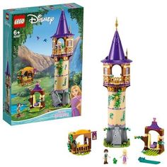 the lego disney princess castle is in its box and ready to be built into it's new home