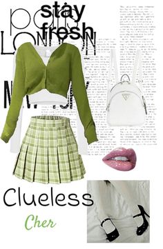 Chers Closet, Cher Horowitz Outfit Inspiration, Cher Horowitz Style, Cher Inspired Outfits, Clueless Outfits Inspiration, Cher Horowitz Outfit, Cher Clueless Outfit, 1990 Aesthetic