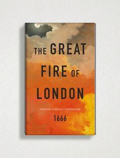 the great fire of london, 1566 by william oldfield - book cover design