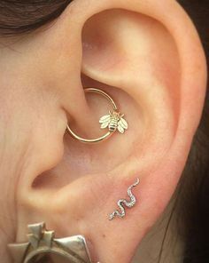 an ear piercing is shown on the website for people to use it in their jewelry