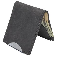 Main Street Forge Wallet Avalanche Gray Front Pocket Slim Bifold Wallet for Men | Made in USA 816895024959 Leather Business Card Case, Black Whiskey, Full Grain Leather Wallet, Slim Wallet Men, Bifold Wallet Men, Slim Leather Wallet, Leather Passport Holder, Front Pocket Wallet, Wallet For Men