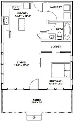 the floor plan for a two bedroom apartment with an attached bathroom and living room area