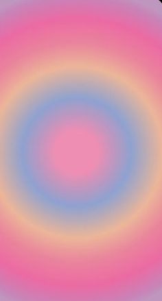 an abstract circular design in pink and blue