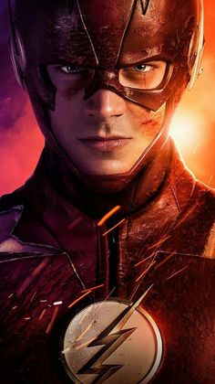 the flash is shown in this poster