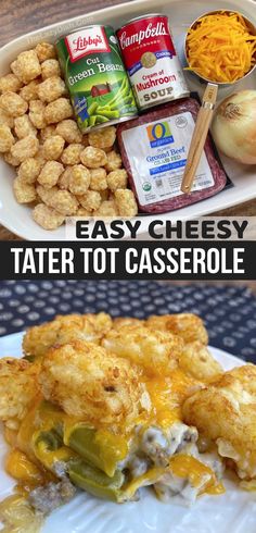 tater tot casserole is an easy and delicious appetizer