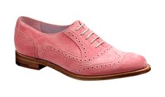 Freya - Pink Suede Women Brogue Shoe Barker Shoes, Northampton England, Brogue Shoe, Women Brogues, Leather Shoes For Men, Studded Shoes, Suede Oxfords, Leather Brogues, Wingtip Oxford