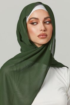 Embrace sustainable sophistication with Zahraa's curated collection of women's clothing. Experience the fusion of feminine empowerment and eco-conscious fashion. Enjoy hassle-free international shipping & free shipping on U.S. orders $200+ Hijabi Photoshoot, Hijab Styling, Hijab Colors, Linen Style Fashion, Simple Hijab, Chiffon Hijab, Women Scarves, Hijab Trends