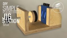 a simple pocket hole jig station base