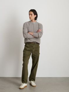 A classic workwear pant cut from recycled denim for everyday wear Classic Relaxed Fit Cargo Pants For Fall, Classic Relaxed Fit Cargo Pants, Classic Relaxed Fit Cargo Pants For Everyday, Classic Straight Leg Cargo Pants For Fall, Classic Everyday Tapered Leg Cargo Pants, Relaxed Fit Work Pants With Belt Loops For Fall, Relaxed Fit Full Length Cargo Pants For Everyday, Everyday Relaxed Fit Full Length Cargo Pants, Relaxed Fit Straight Leg Work Pants For Fall