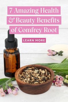 Comfrey Tea, Comfrey Oil, Cooking Herbs, Home Medicine, Holistic Beauty, Holistic Medicine, Oil Benefits, Skin Benefits