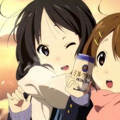 mio & yui! (k-on) K On Pfp, K-on! Mio, K-on Icons, K On, Friend Anime, Picture Icon, Matching Profile Pictures