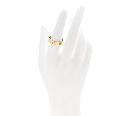 This is an authentic CARTIER 18K Yellow Gold 5.5mm LOVE Ring size 54 or 6.75. The ring is crafted of 18 karat yellow gold and features the engraved LOVE symbol motifs throughout the band. Love Symbol, Cartier Jewelry, Cartier Love, Cartier Ring, Love Ring, Love Symbols, Yellow Gold Rings, Cartier, Band Rings