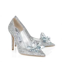 Glitter Coffin Nails Info: 8936945669 #GlitterShoes Evening Heels, Princess Fashion, Giuseppe Zanotti Heels, Pointed Pumps, Prom Heels, Jimmy Choo Heels, Designer Pumps, Glitter Shoes, Spike Heels