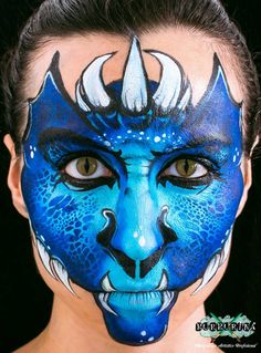 Dinosaur Face Painting, Dragon Face Painting, Dragon Makeup, Marta Ortega, Face Painting For Boys, Design Dragon, Dragon Face, Kids Face Paint, Body Suit Tattoo