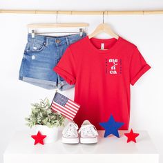 Merica Stars T-shirt 4th of July Shirt Patriotic Shirt - Etsy Bangladesh Merica Shirt, Heat Press Designs, Freedom Shirts, Fourth Of July Shirts, Patriotic Shirt, 4th Of July Shirt, Heat Press Vinyl, Usa Shirt, Display Picture