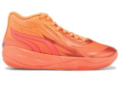 Check out the Puma LaMelo Ball MB.02 Supernova (GS) available on @StockX Low-top Orange Basketball Shoes, Sporty Orange Basketball Shoes, Sporty Orange Basketball Shoes For Training, Lamelo Ball, Wings Logo, Sneakers Puma, Puma Sneakers, Hot Sneakers, Adidas Yeezy