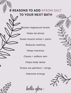 Epsom Salt Benefits Skin, Epsom Salt Bath Benefits For Women, Things To Add To Your Bath, Bath Salt Benefits, Rosemary Bath Benefits, Epson Salt Bath Soak, Epson Salt Baths, Bath Quotes Relaxing, Benefits Of Epsom Salt Bath