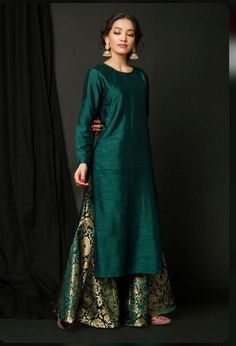 Silk Kurti, Pakistani Fashion Party Wear, Salwar Kamiz, Indian Gowns Dresses, Indian Wedding Wear, Indian Gowns