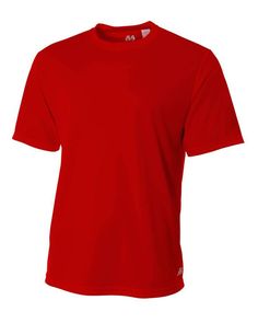 Men's Birds-Eye Mesh T-Shirt - SCARLET - L | A4 Men's Birds-Eye Mesh T-Shirt in Scarlet Size Large | Polyester Cheap Red Men's T-shirt, Mesh T Shirt, Shirt Stays, Athletic Apparel, Crew Shirt, Birds Eye, T-shirt Polos, Pullover Sweatshirts, Shirt Price