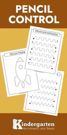 the penguin control worksheet is shown in three different colors and sizes, including one with