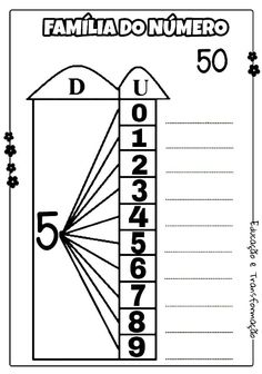 a printable coloring page with numbers and times