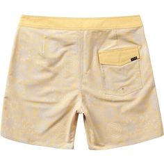 If you're bored with your normal beach getup, we like the Roark Passage 17in Boardshort. This surf staple features a unique polyester-hemp blend with 4-way stretch, quick-drying fibers, and plenty of room in the legs for swimming, surfing, and bumming around the beach. Yellow Swim Trunks For Surfing In Summer, Yellow Swim Trunks For Summer Surfing, Yellow Summer Swim Trunks For Surfing, Casual Yellow Surfing Bottoms, Yellow Swim Trunks For Surfing Beach Season, Yellow Swim Trunks For Surfing And Beach Season, Yellow Swim Trunks For Surfing, Yellow Beachwear Swim Trunks For Surfing, Casual Beige Swimwear For Swimming