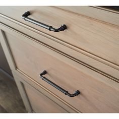 an image of a dresser with handles on it