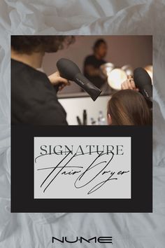 The NuMe Signature Dryer dries hair faster than the traditional dryer, cutting style time. With healthy styling in mind, NuMe always has your back. Ceramic Grill, Blow Dryer, All Hair Types, Hair Health, Hair Types, Your Back, Hair Dryer, Health