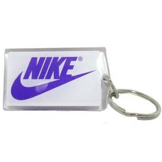 Vintage Nike Elite Keychain Clear Plastic Purple Swoosh Approx. 2" X 1.25". Very Good Condition, Has Minor Scuffs, No Issues. Nike Elite, Vintage Nike, Clear Plastic, Color Purple, Size 2, Nike, Purple, Color