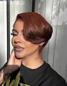 Layered Pixie Cut, Short Hairstyles For Black Women, Edgy Short Haircuts, Instagram Hairstyles, Hair Color Burgundy, Short Hair Pixie Cuts, Hair Styles 2014, Blonde Pixie Cuts