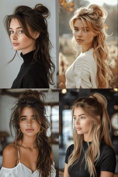 32 Fabulous Long Hairstyles for Women to Rock in 2024 #hairstyle #longhairstyle #longhaircut #longhairstyles Hair Growth Remedies, Mask For Damaged Hair, Short Hair For Boys, Retro Curls, Barbie Hairstyle, Hair Mask For Damaged Hair, Bold Hair Color, Hair Salon Decor